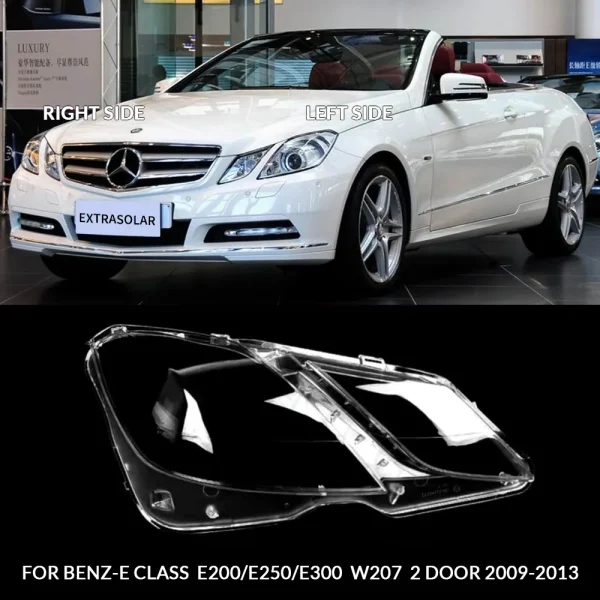 2009-2013 Year Mercedes Benz-E Class W212 Headlamp Glass headlamp car parts