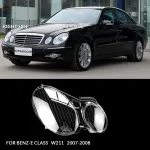 auto light covers 2007-2008 Year Mercedes Benz-E Class W211 Headlight Lens Cover plastic cover headlights