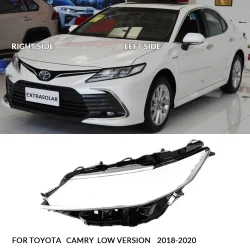 headlamp cover restoration 2018-2020 Year Toyota Camry Low Version Headlight Cover Replacement