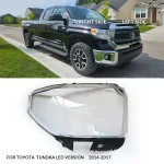 headlight cover restoration 2014-2017 Year Toyota Tundra/Sequoia Led Version Headlamp Glass