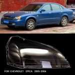 2005-2006 Year Chevrolet Epica Plastic Headlight Lens Cover vehicle headlamp