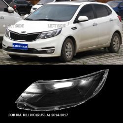 headlamp lantern cover 2014-2017 Year KIA K2/RIO(Russia) Headlight Lens Cover