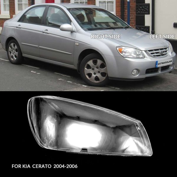fix headlight near me 2004-2006 Year Kia Cerato Headlight Lens Covers