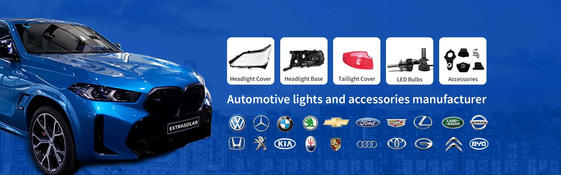 extrasolarparts.com core business and service car brands