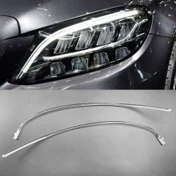 2018-2022 Year Mercedes Benz C Series W205 SL Headlamp DRL Guide Chip and Light Source