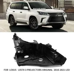 2021 LX570 headlamp housing base