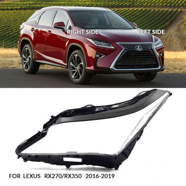 2016-2019 Year Lexus RX270/RX350 Headlight Lens Cover