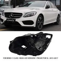 2015-2017 Year Mercedes Benz C-class W205 LED 1 Projector SL Version Headlight Base