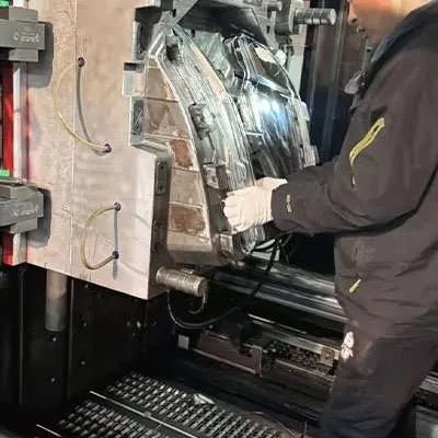 headlight cover production line