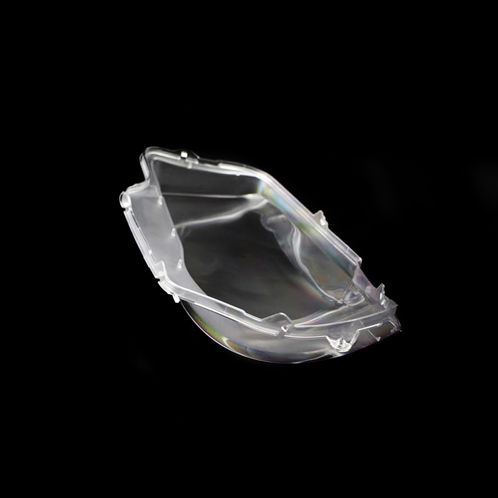 the back side view about bmw1 headlight glass